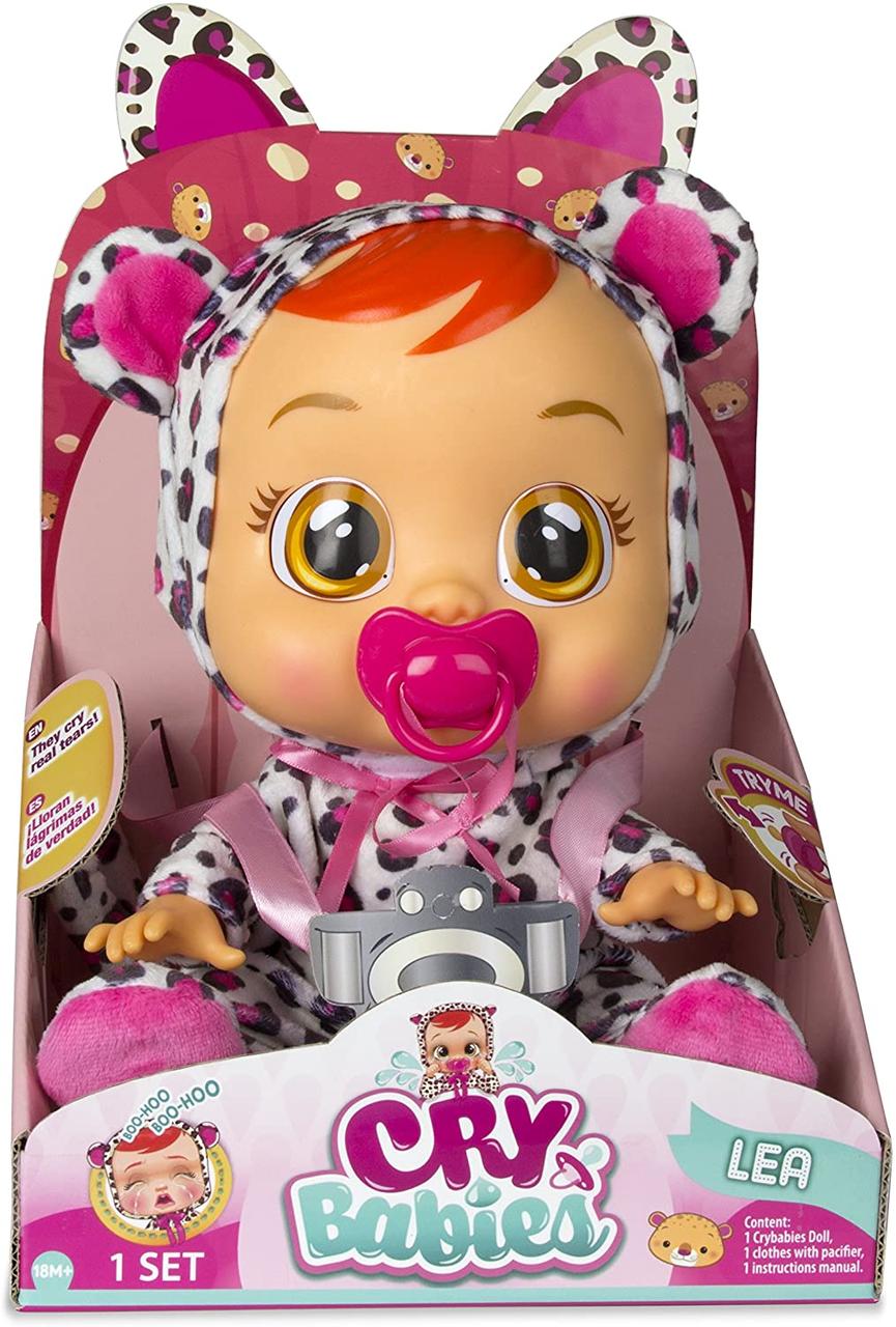 

Інтерактивна лялька IMC Toys Cry Babies Lea Doll Плакса Лея 31 см (10574) (B01H5QPIG2)