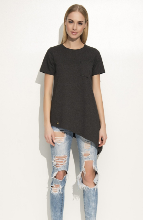 

Женская блуза Fashion Woman ST00006 черная рS