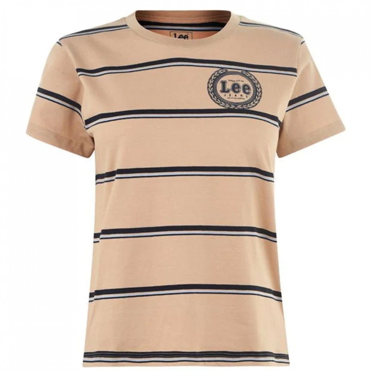 

Футболка Lee JT Stripe JCLP-DUSTBEIGE, XS (40)