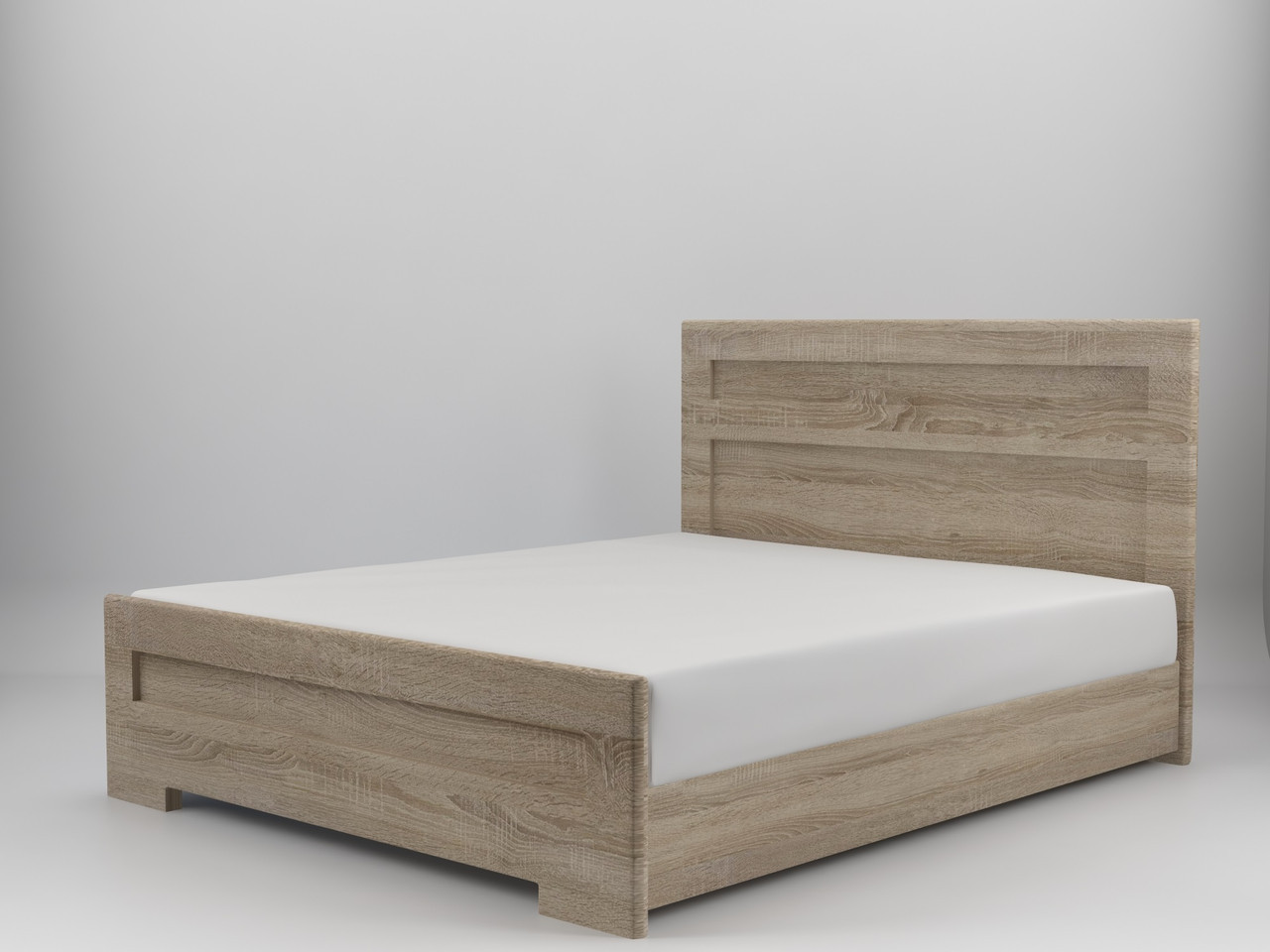 

Кровать Неман Кармен + 4 ящика 180x200 дуб сонома