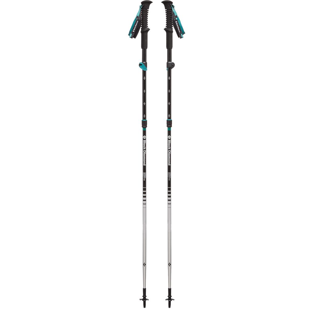 

Трекінгові палиці жіночі Black Diamond W Distance FLZ 95-110 Black-Grey (BD 112207-110)
