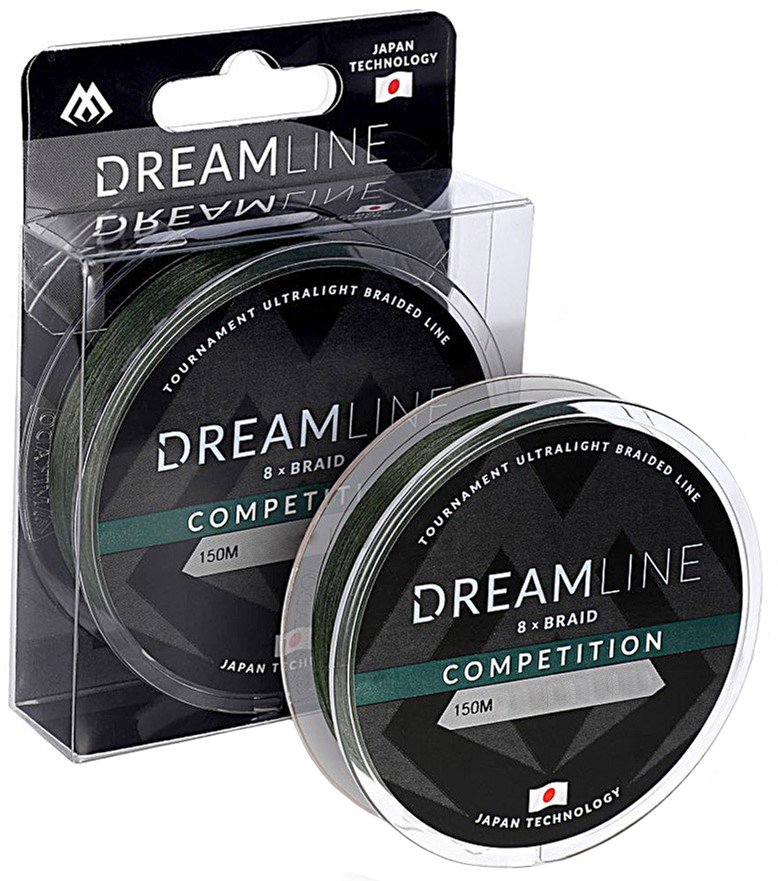 

Шнур Mikado Dream Line Competition 8-Braid 150 м 0.16 мм 15.54 кг Зелёный (ZDL000G-150-016)