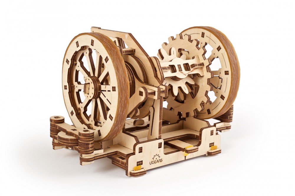 

Деревянный 3D конструктор STEM-модель «Дифференциал» от Ugears (163 детали)