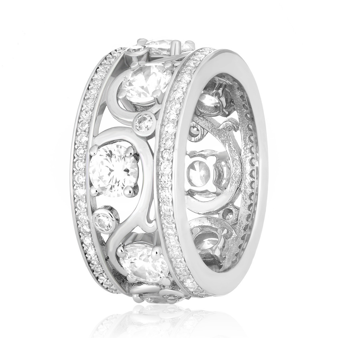 

Серебряное кольцо с фианитом Silvex925 КК2Ф/193 - 19