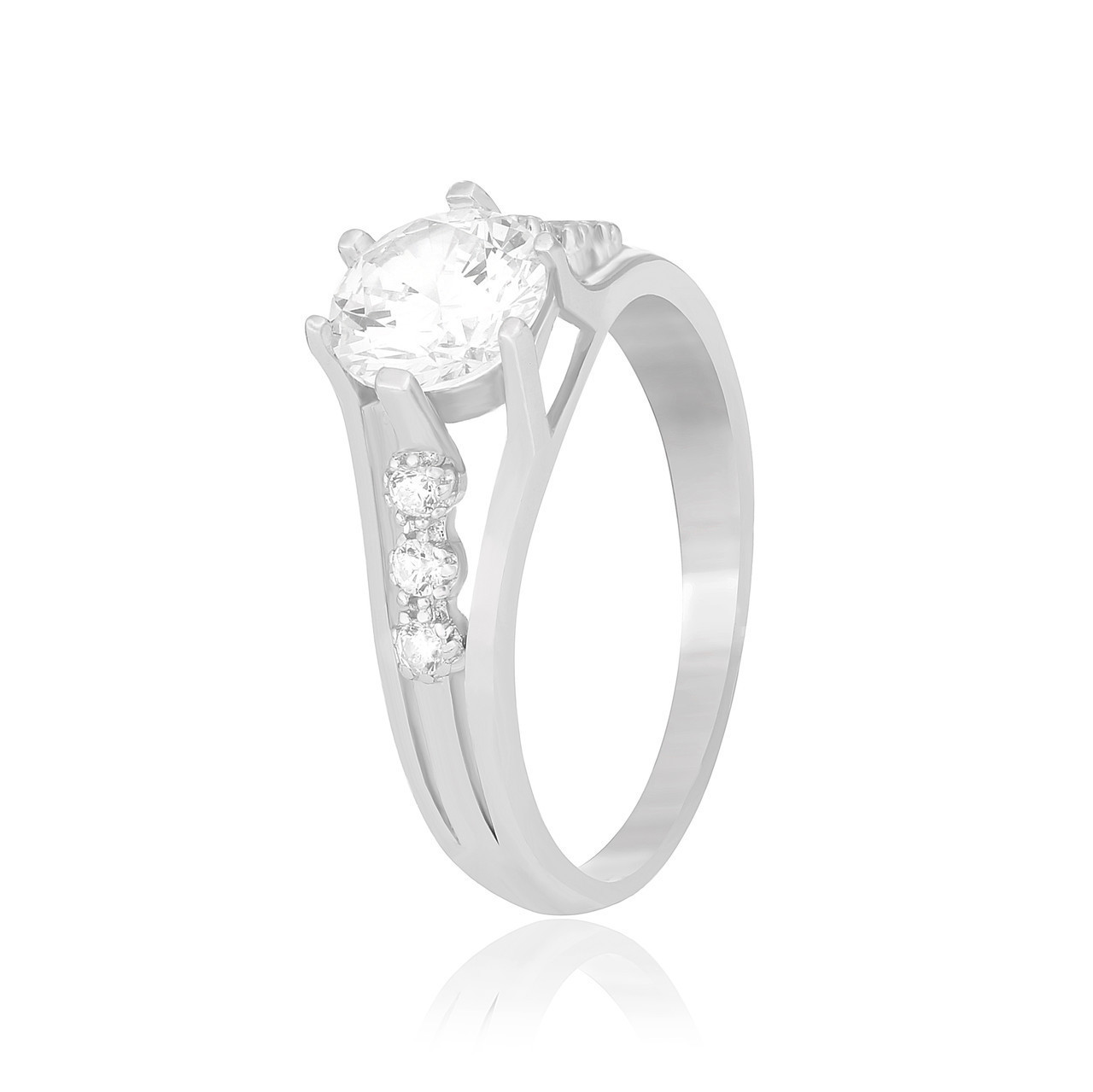 

Серебряное кольцо с фианитом Silvex925 К2Ф/740 - 17