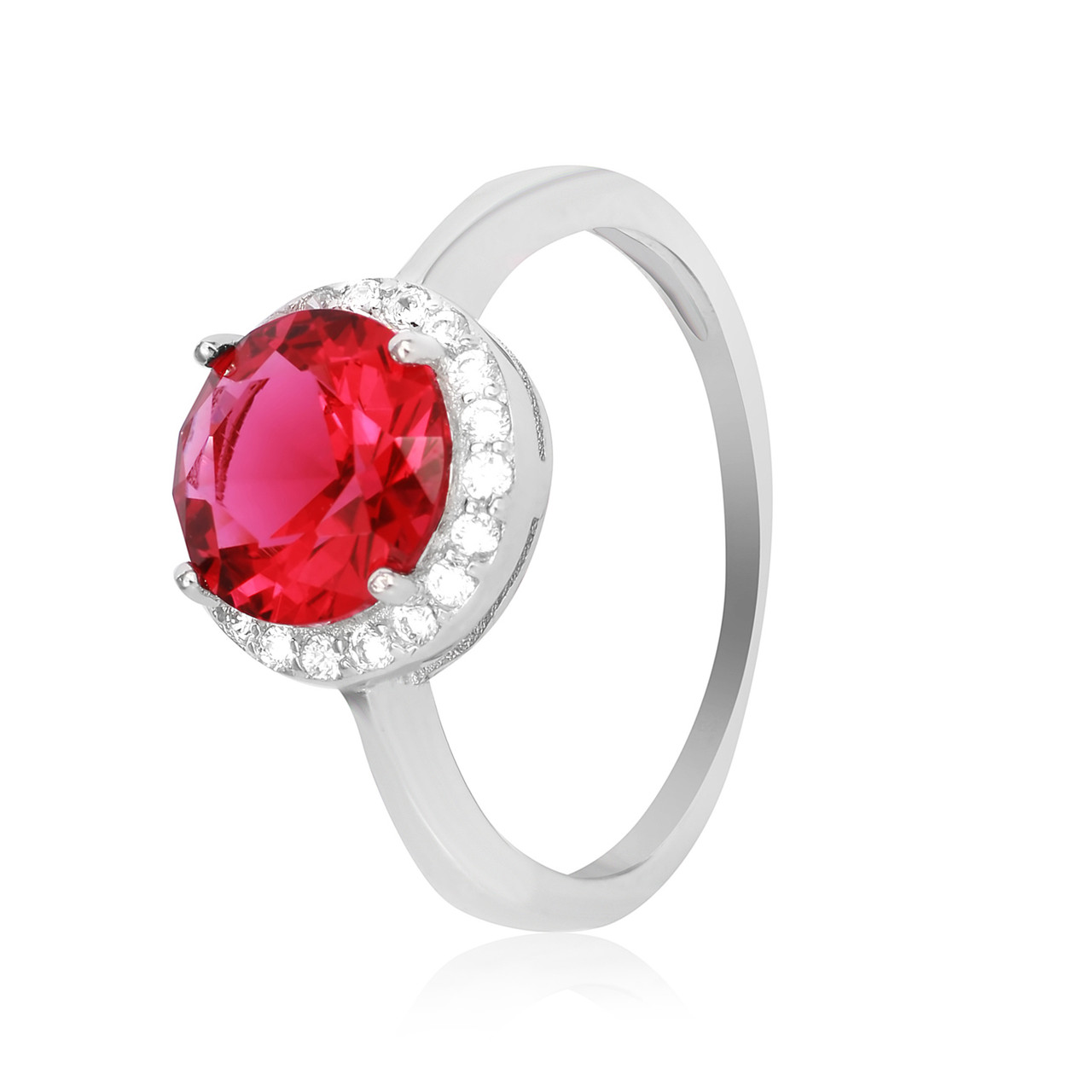

Серебряное кольцо с фианитом Silvex925 КК2ФРу/408 - 18
