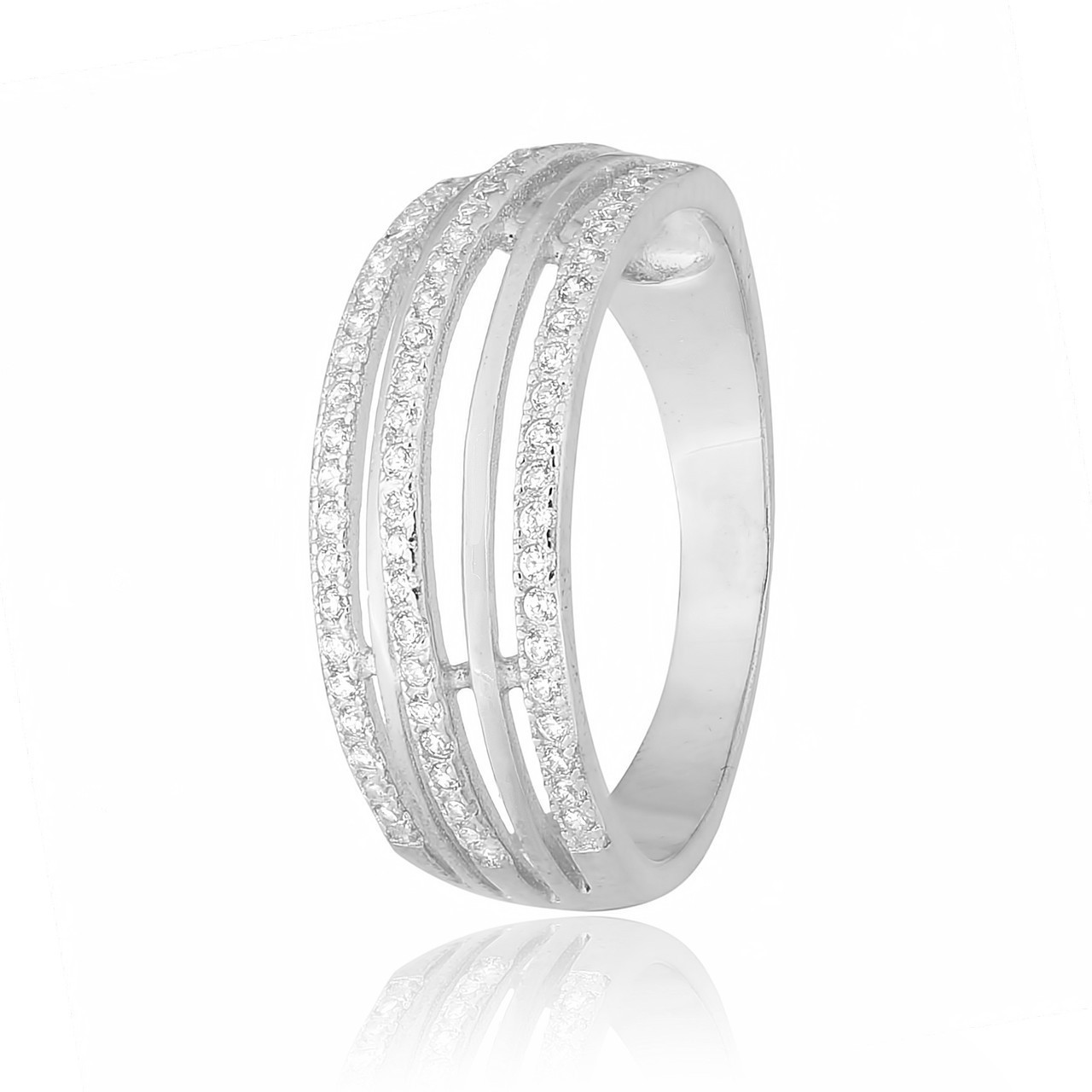 

Серебряное кольцо с фианитом Silvex925 КК2Ф/216 - 18,5
