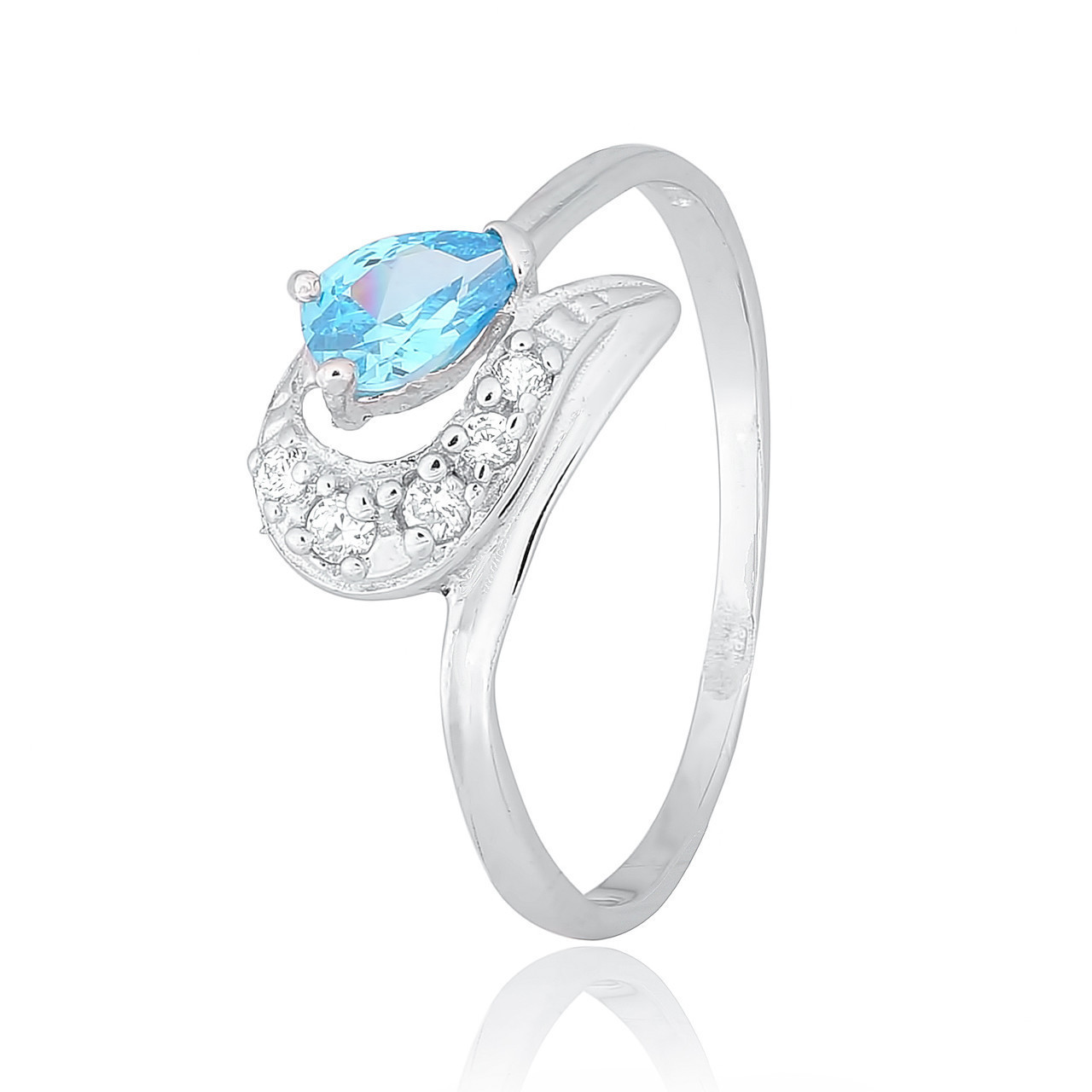 

Серебряное кольцо с фианитом Silvex925 К2ФТ1/170 - 18,5