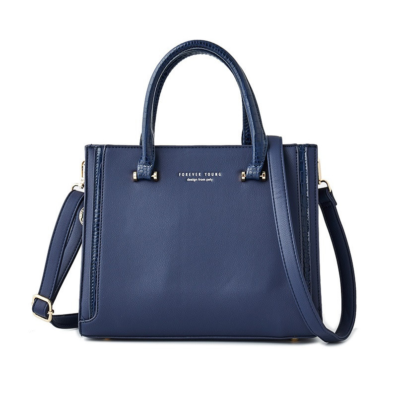 

Женская сумка через плечо Pierre Loues PL914-80 из экокожи, с двумя отделениями, 10л Синий