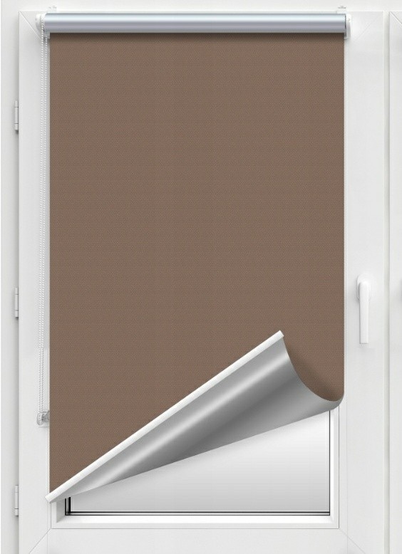 

Ролета Roll Star 135x180 см Термо ВО Блэкаут Шоколадный (16 )