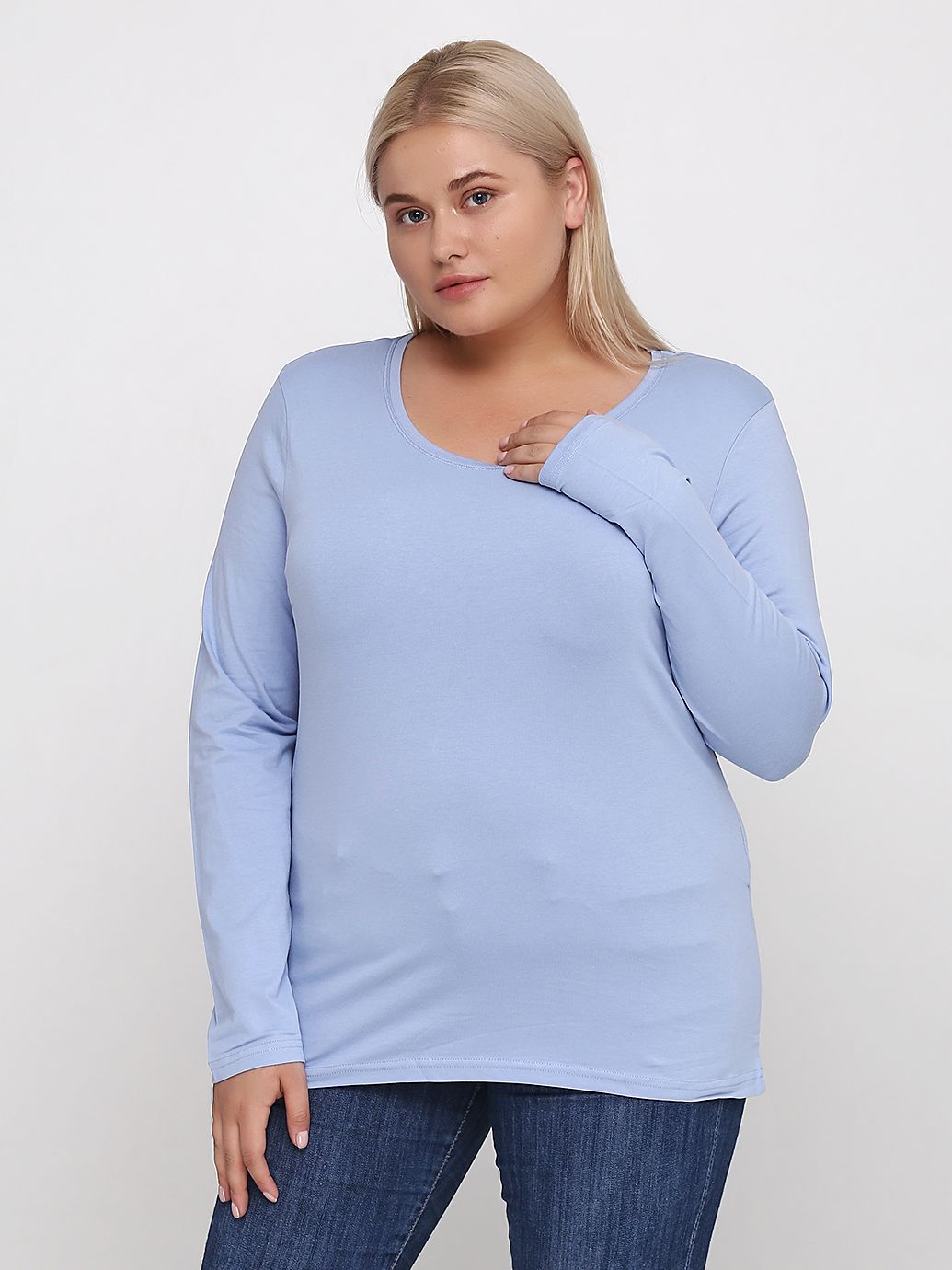 

Лонгслив Dolce Bella 25563_01 XXL Голубой