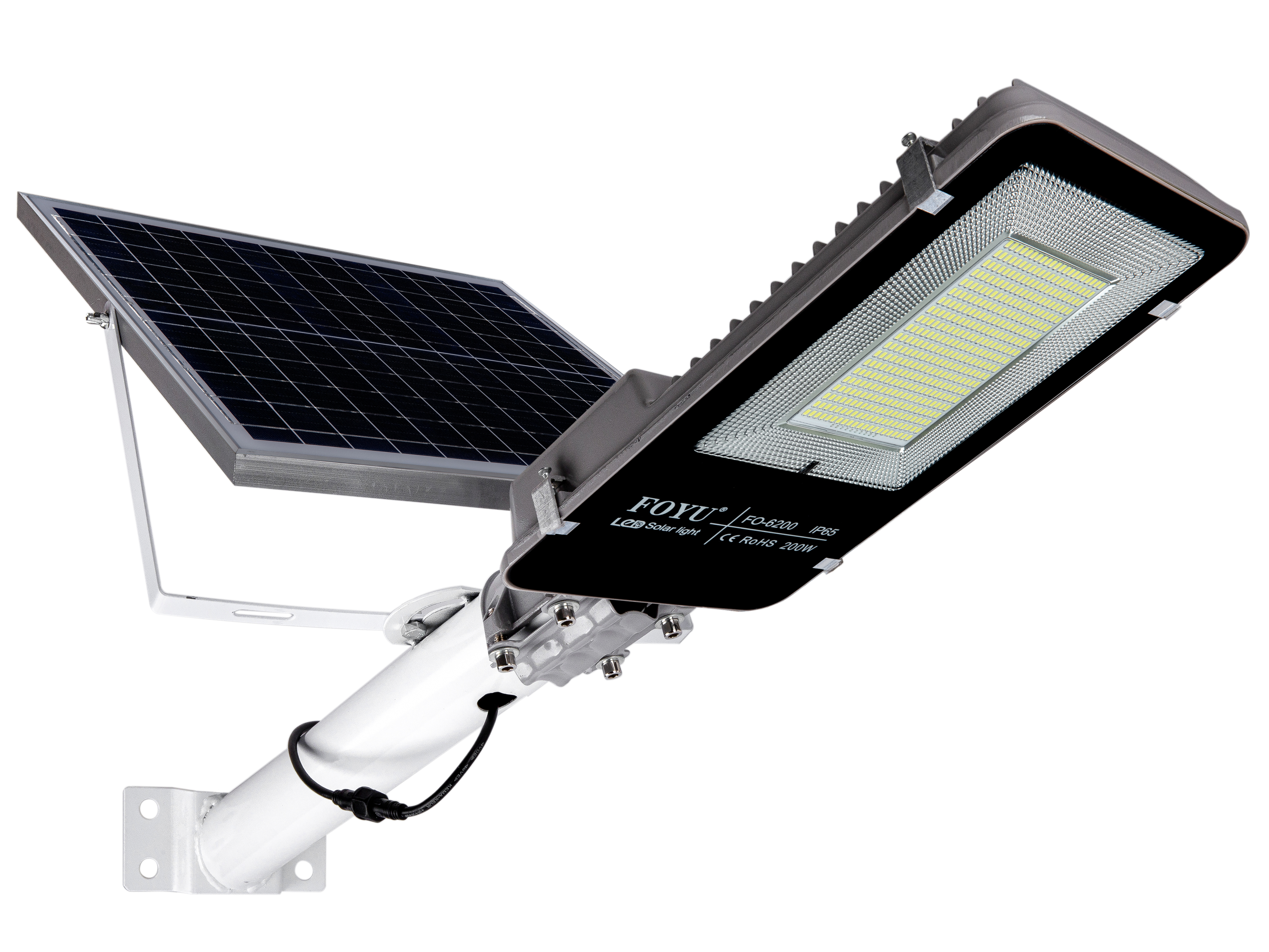 

Уличный фонарь на трубе с панелью 200W FOYU FB-6200