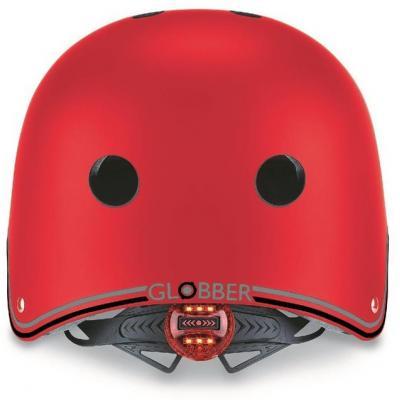 

Шолом Globber з ліхтариком Червоний 48-53см XS/S