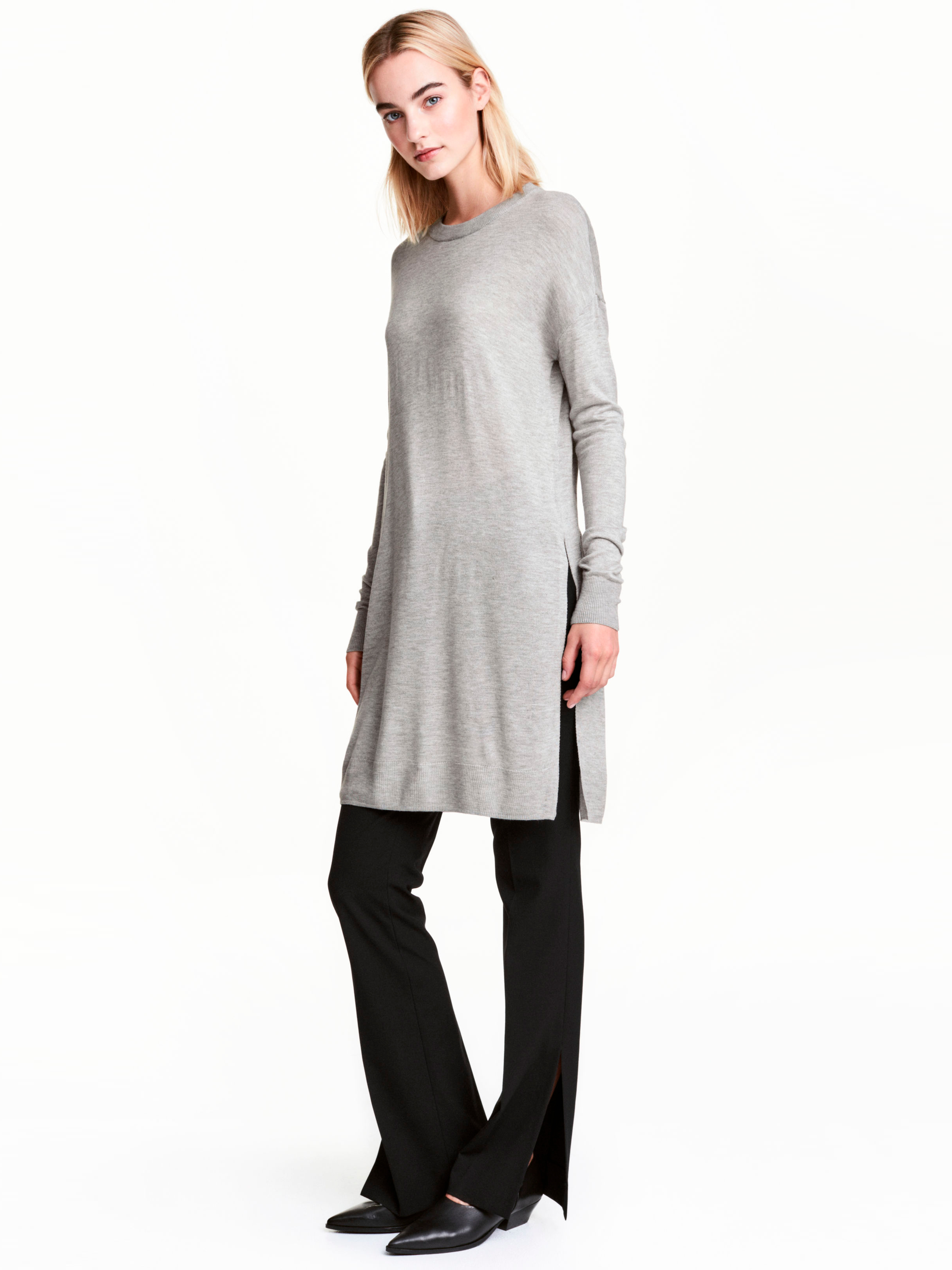 

Туника H& 4638495  Серая, Туника H&M 4638495 M Серая