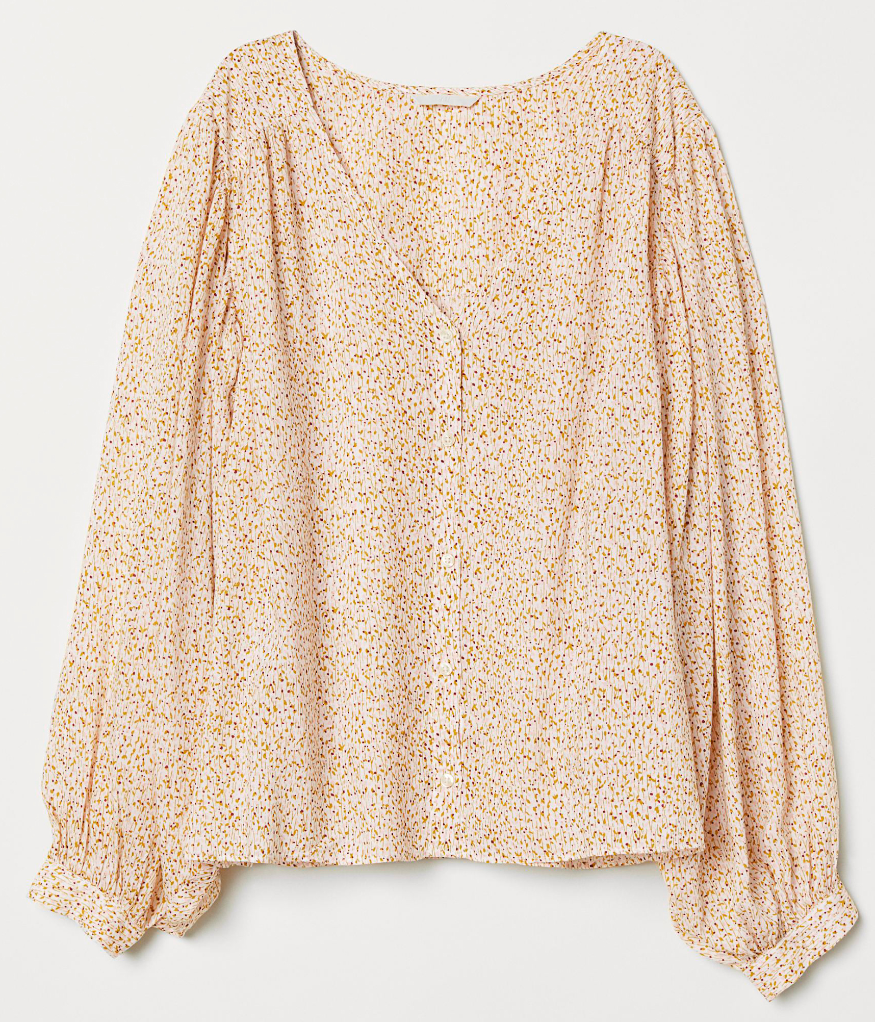 

Блузка H&M 6653298 42 Бежевая
