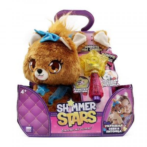 

Мягкая игрушка Shimmer stars Щенок Бабли с аксессуарами 28 см (S19302)