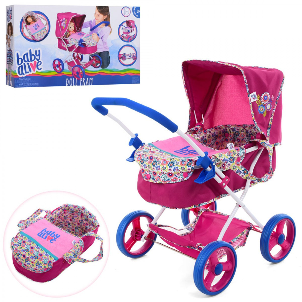 

Коляска для кукол Baby Alive
