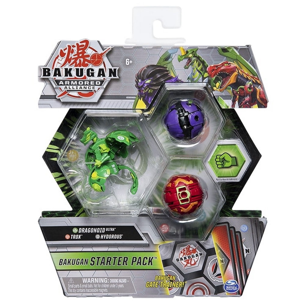 

Игровые наборы Spin Master Bakugan Armored Alliance Набор из трех бакуганов Драгоноид Вентус (SM64424-17)