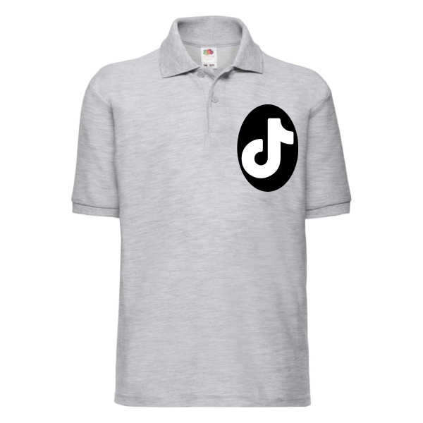 

Поло для мальчиков Fruit of the Loom Tik Tok (Тик Ток) Серый 140 см BFDTT3M140PKSS