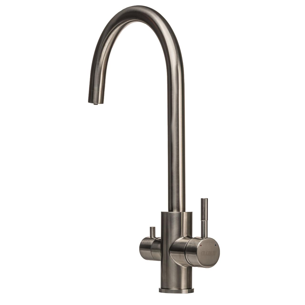 

Смеситель кухонный Globus Lux SUS-0333-1 комбинированный под ОСМОС