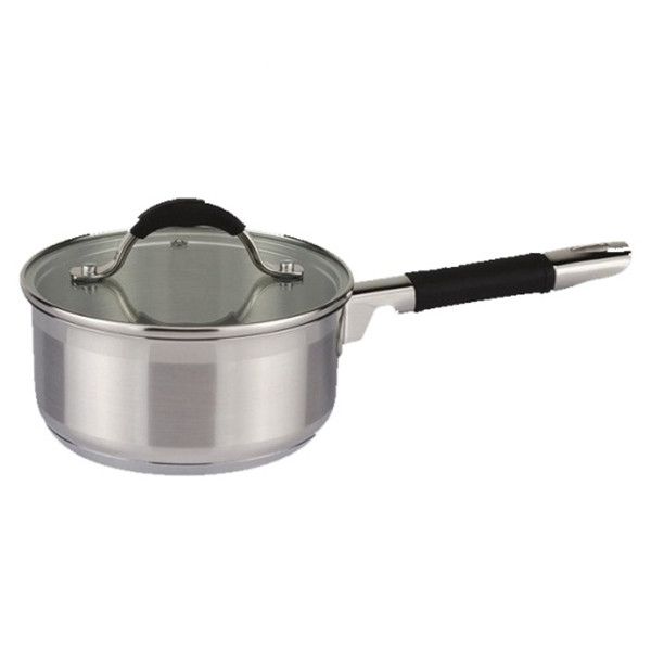 

Ковш из нержавеющей стали с крышкой 1,5 л Fissman Magnifika 5350