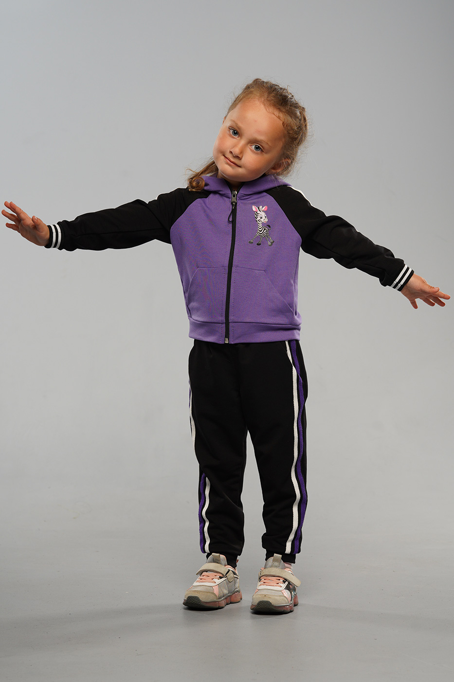 

Спортивный костюм Tiaren Sendy Zebra 104 см Фиолетовый
