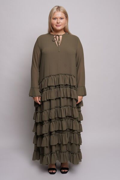 

Платье NADEZDINA MALVA 44 Хаки (8501567-44)