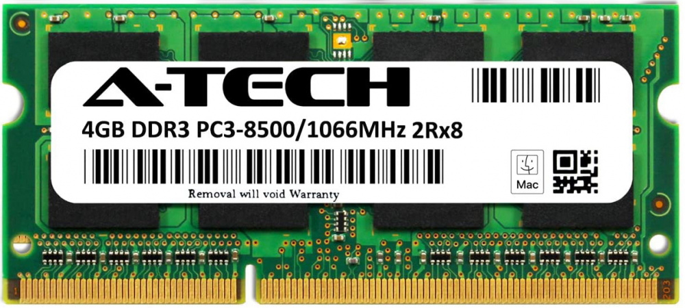 Оперативная память A-Tech 4GB PC3-8500 DDR3 1066 MHz RAM