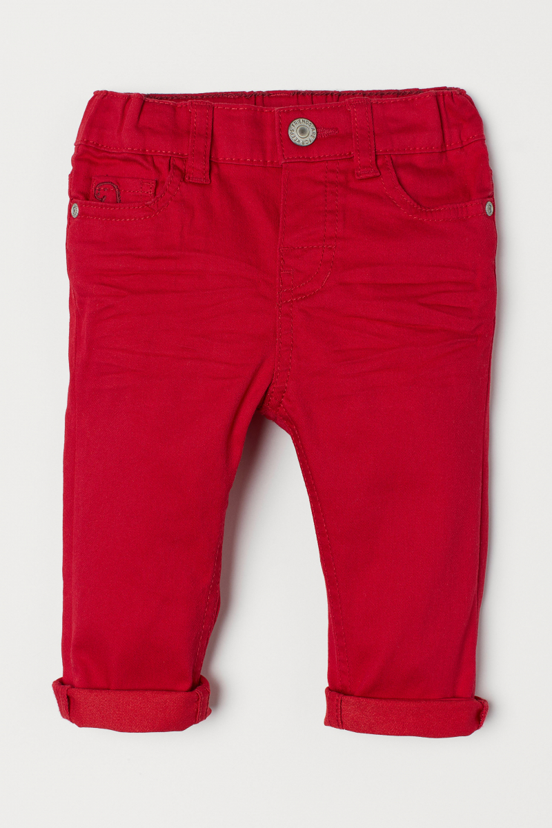 

Джинсы для мальчика H&M BDO60078 68 СМ Красный 60078