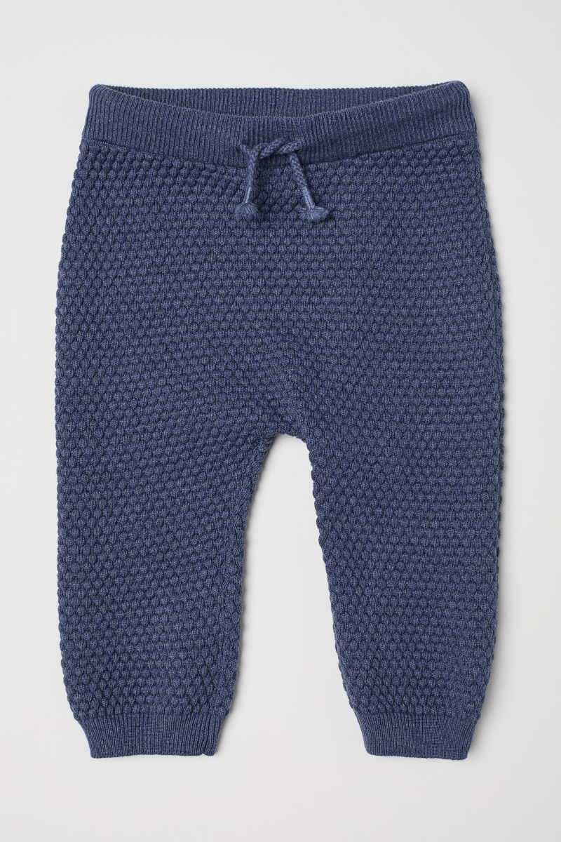 

Брюки для мальчика H&M 0633918005 50 СМ Темно-синий 60103