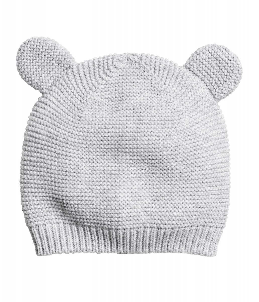 

Шапка для мальчика H&M 0578960002 49,50 Серый 60107