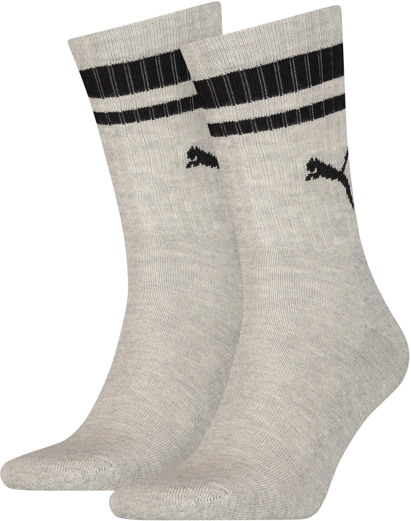 

Носки Puma Crew Heritage Stripe 2P 90671204 35-38 2 пары Grey