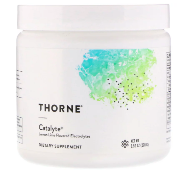 

Пищевая добавка Thorne Research Catalyte электролиты со вкусом лимона 270 г