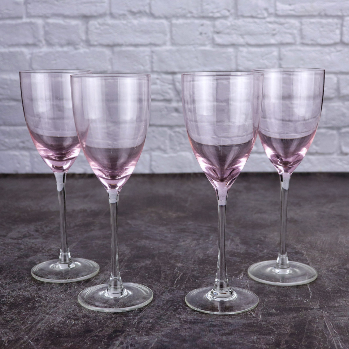 

Набор стеклянных бокалов для вина 240 мл 4 шт Variation Shades Pink Luminarc
