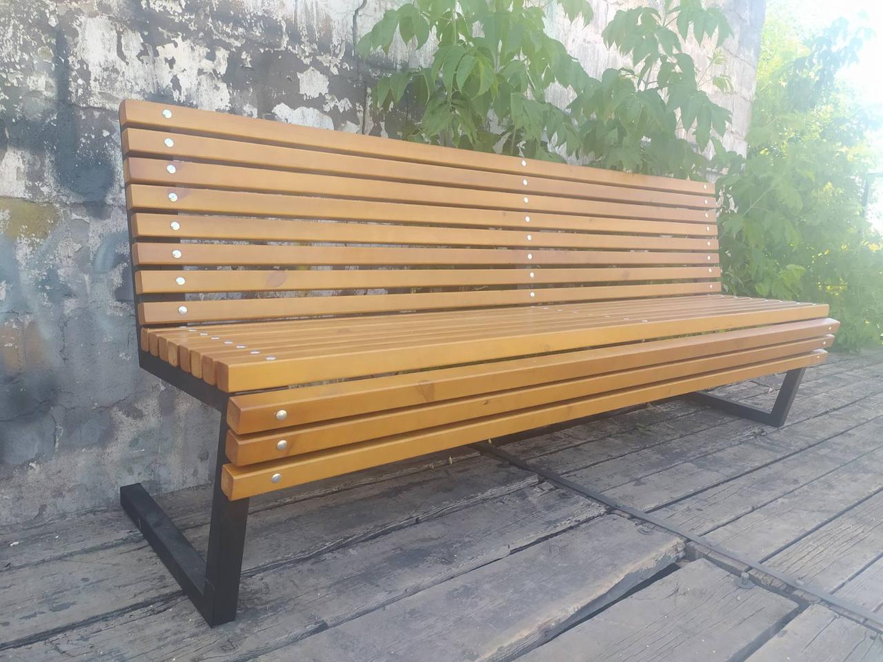 

Скамья GoodsMetall в стиле ЛОФТ 2000х1000х700 (ЛС85)