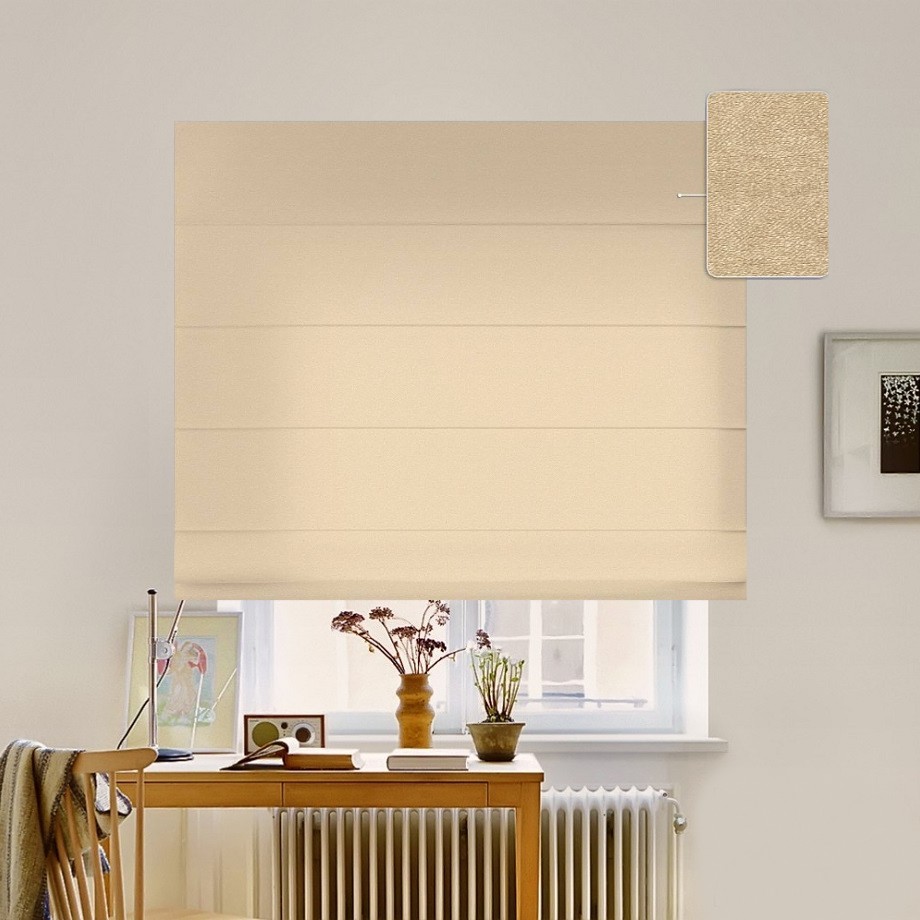 

Римская штора система Classic InHt Софт Lux 21 Бежевый 230х160 см