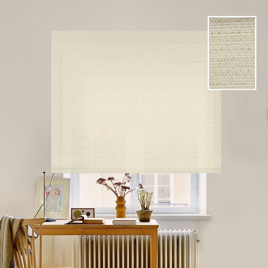 

Римская штора система Classic InHt Рогожка Skyline 08 Песочный 190х160 см