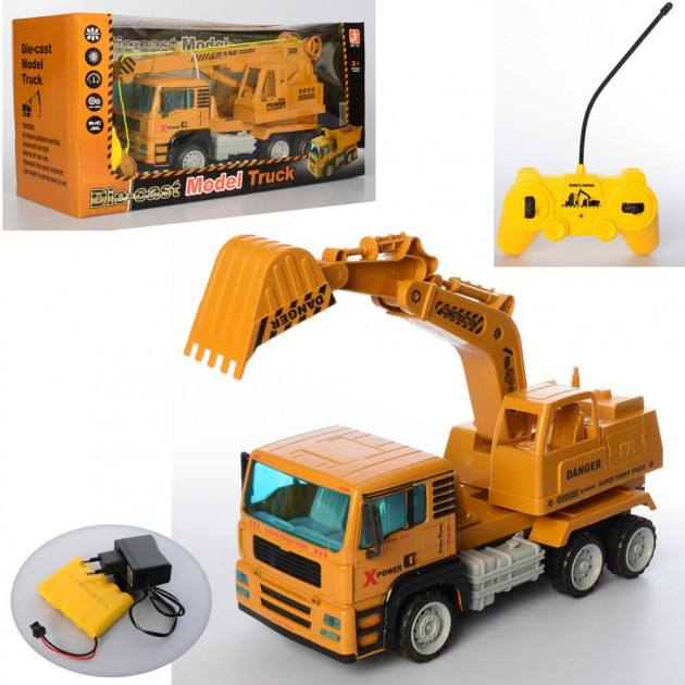 

Радиоуправляемая машина экскаватор Bambi оранжевый TR678-184-5