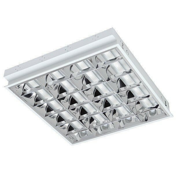 

Потолочный светильник Kanlux Regis 3 Evg 418 Pt Opr.rastr.4X18W (19730) (84525)