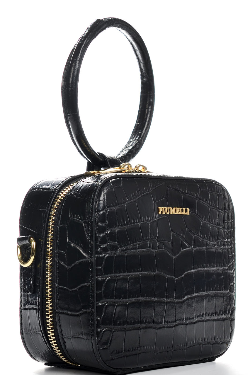

Сумка кожаная Piumelli DUBLIN L18 BLACK