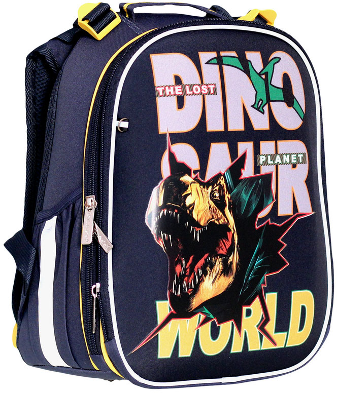

Ранец Class Dino World 35 х 27 х 16 см 14 л Серый (2017C) (8591662000702)