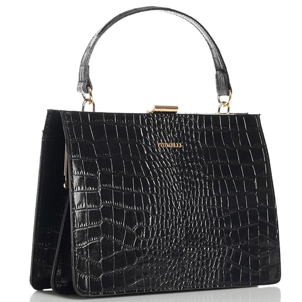 

Сумка кожаная Piumelli SYRACUSE L18 BLACK