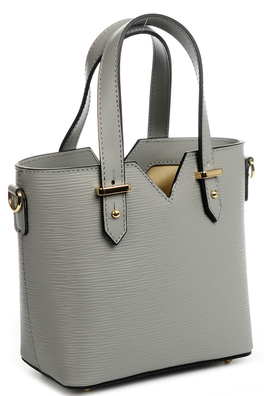 

Сумка кожаная Piumelli SEVILLE BAG L219 серый