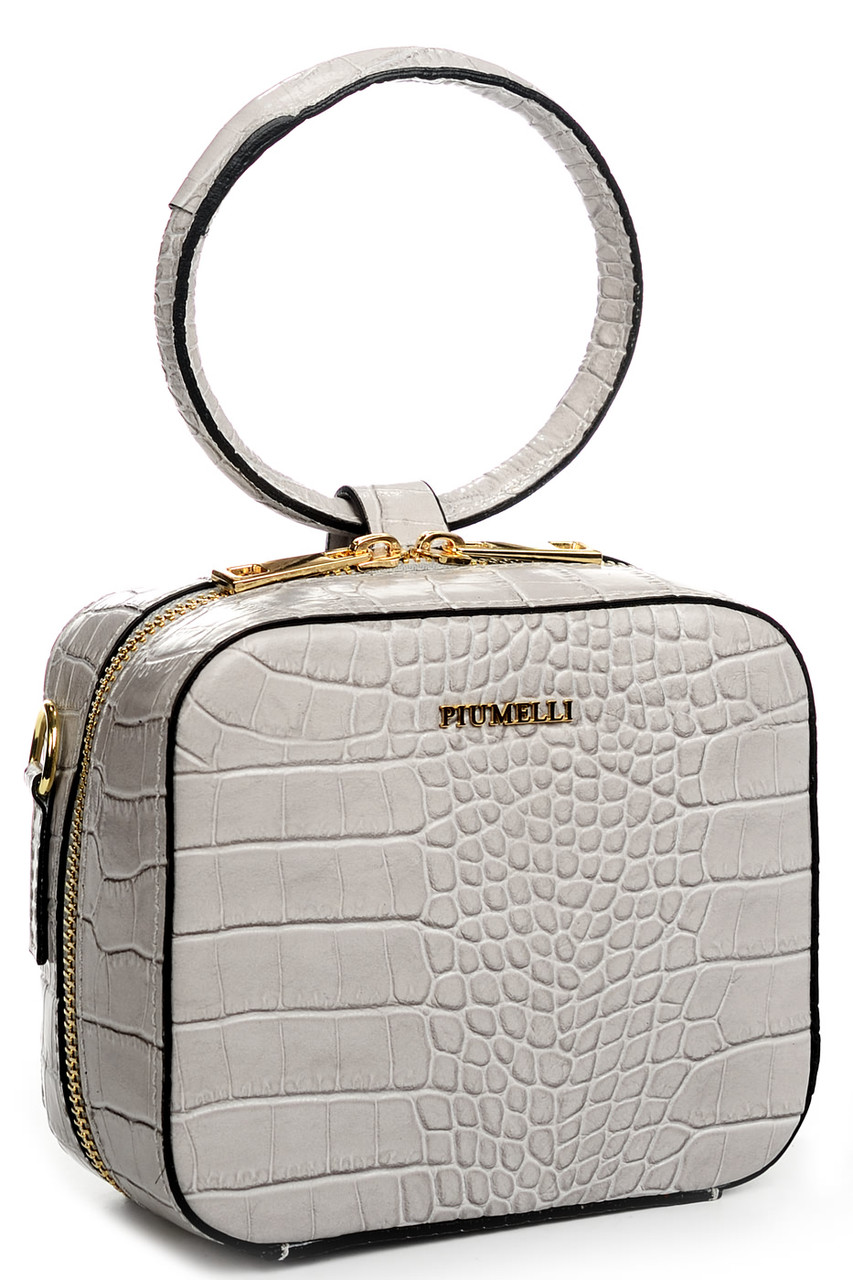 

Сумка кожаная Piumelli DUBLIN L16GREY
