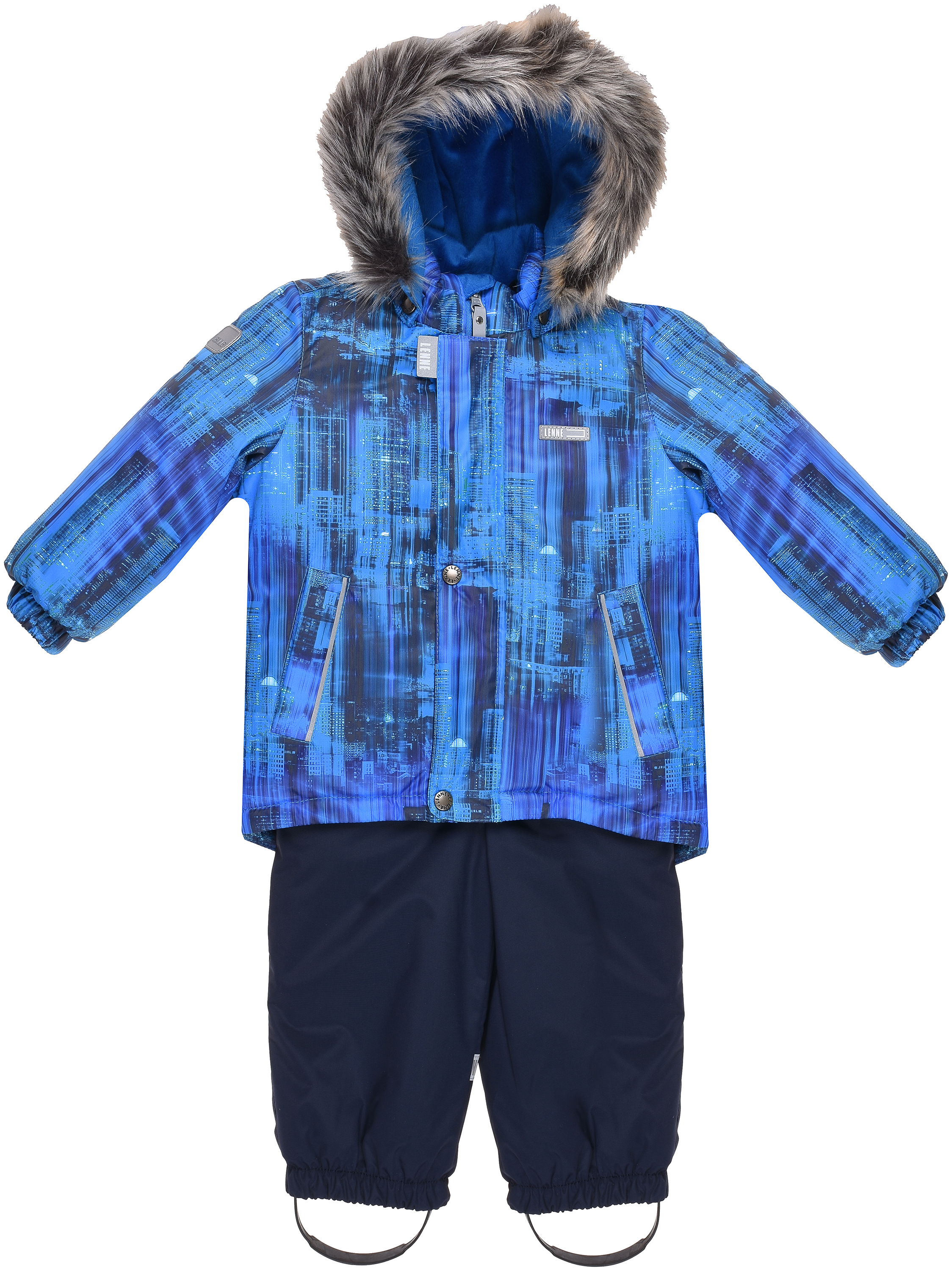 

Зимний комплект (куртка + полукомбинезон) Lenne Robin 20314/6001 86 см Бирюзовый с принтом (4741578643232)