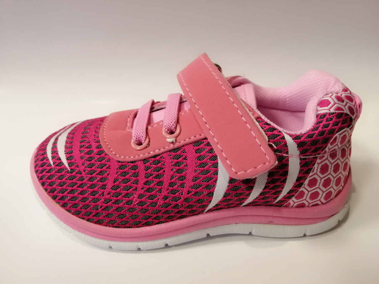 

Кроссовки для девочки Apawwa 04 D pink малиновые р. 23-15 см