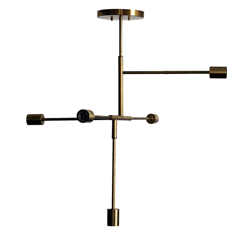 

Люстра Pikart Lights 4877 Brass Lamp