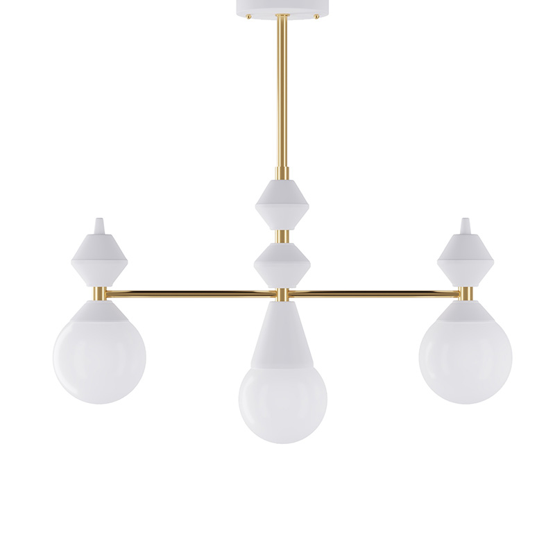 

Люстра Pikart Lights 5255-1 Dome Белый