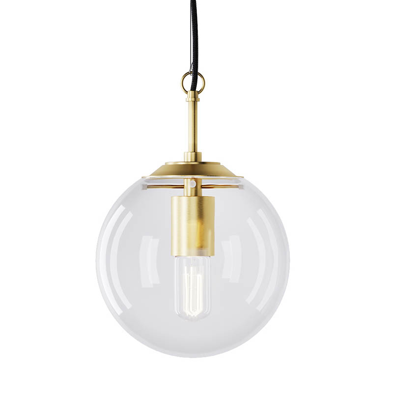 

Подвесной светильник Pikart Lights 6518-1 Brass Glass Прозрачный