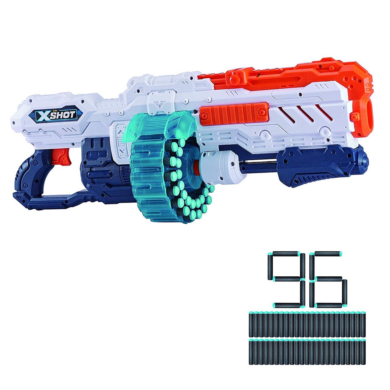 

Швидкострільний бластер Zuru X-Shot Excel Turbo Advance 40-Dart (36349) (B075ZBX672)